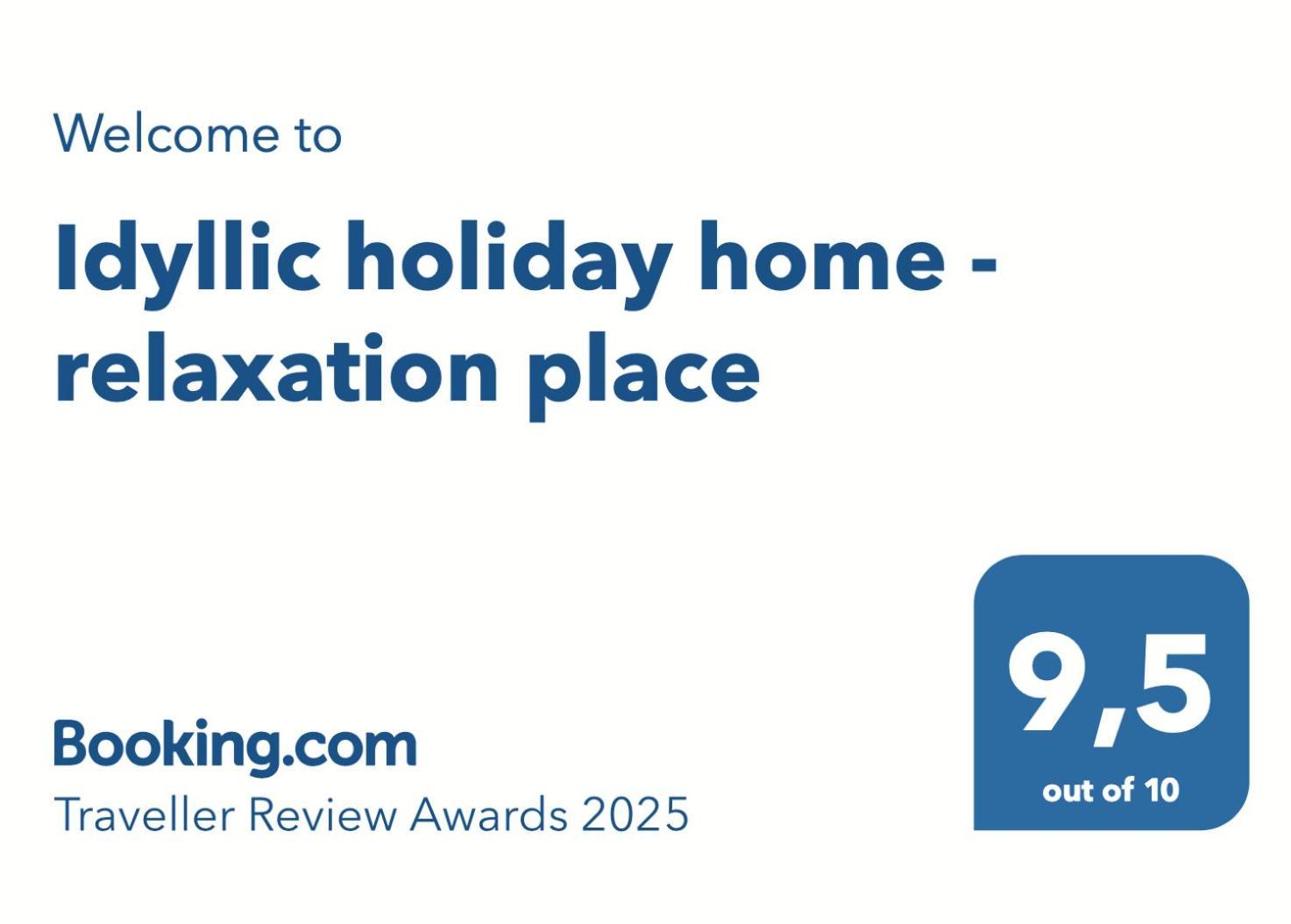 Idyllic Holiday Home - Relaxation Place 레이브니츠 객실 사진
